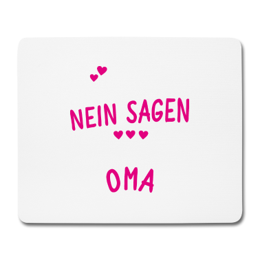 Geschenk Oma Mousepad - Ich bin die Oma