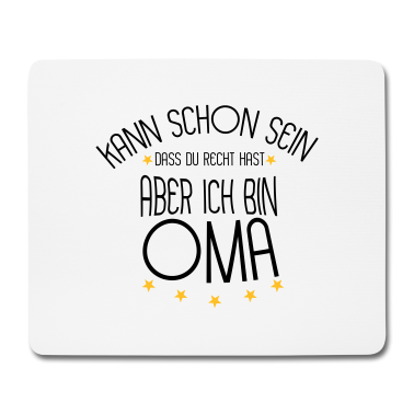 Geschenk Oma Mousepad - Oma
