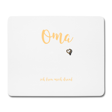 Geschenk Oma Mousepad - Oma werdende Oma 2021