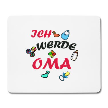 Geschenk Oma Mousepad - Werdende Oma enkelin ich werde Oma