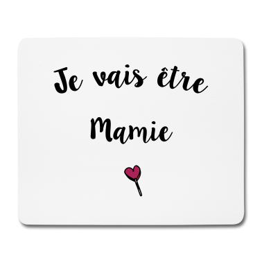 Geschenk Oma Mousepad - Ich werde Oma sein