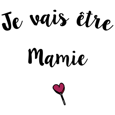 Motiv Ich werde Oma sein