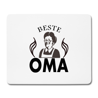 Geschenk Oma Mousepad - Oma beste Oma Großmutter