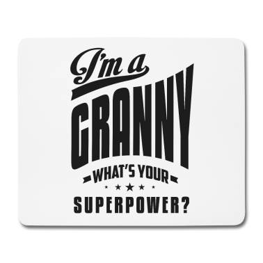 Geschenk Oma Mousepad - Ich bin eine Oma