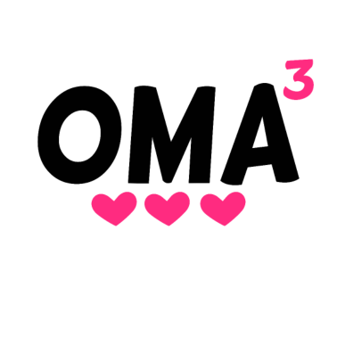 Motiv Dreifache Oma - Oma hoch Drei