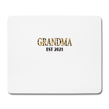 Geschenk Oma Mousepad - Oma est 2021 zur Oma befördert