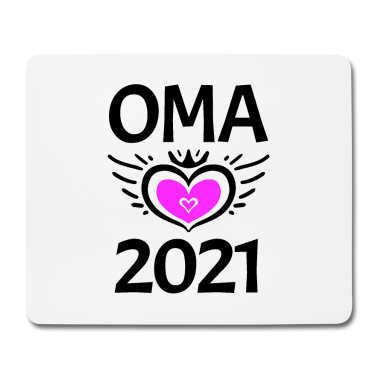 Geschenk Oma Mousepad - Oma werden 2021