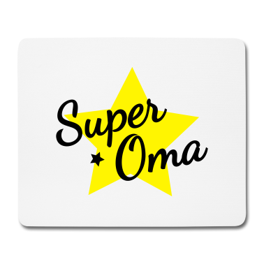 Geschenk Oma Mousepad - Super Oma