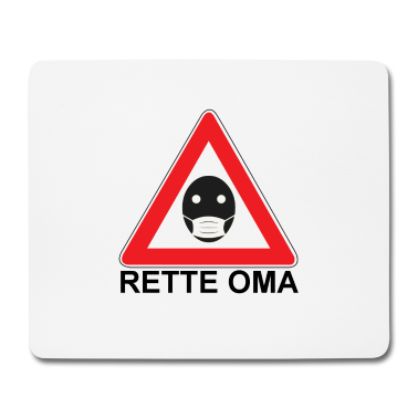 Geschenk Oma Mousepad - Rette Oma