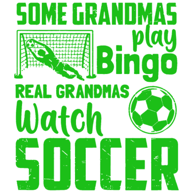 Motiv Fussball Oma