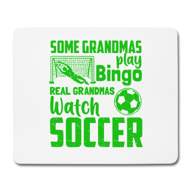 Geschenk Oma Mousepad - Fussball Oma