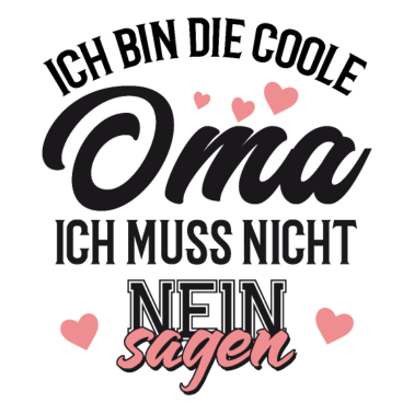 Motiv Coole Oma Geschenk für Oma