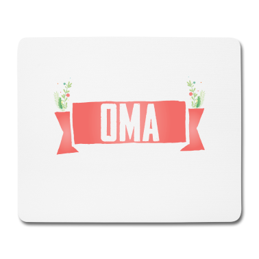 Geschenk Oma Mousepad - Verrückte Oma