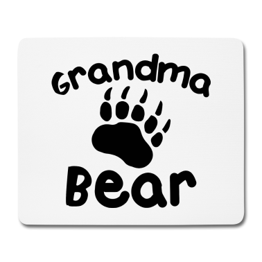 Geschenk Oma Mousepad - Oma Bär
