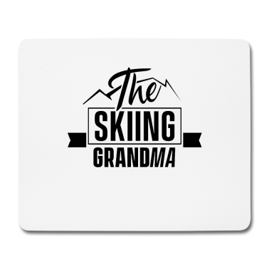 Geschenk Oma Mousepad - Ski Oma