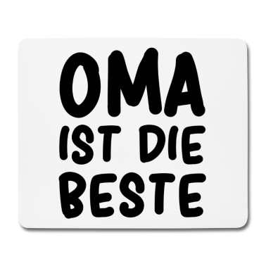 Geschenk Oma Mousepad - Oma ist die beste