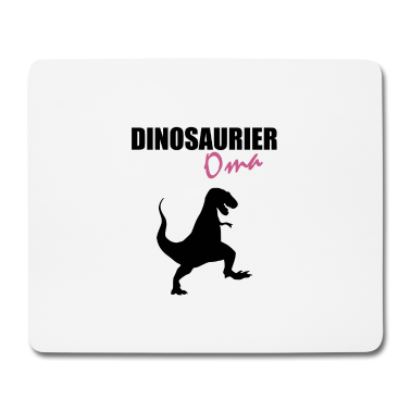 Geschenk Oma Mousepad - Dinosaurier Oma