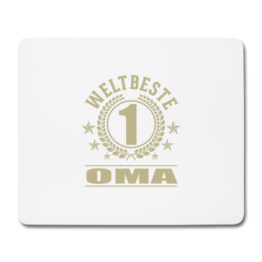 Geschenk Oma Mousepad - Weltbeste Oma