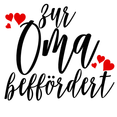 Motiv Zur Oma befördert