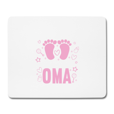 Geschenk Oma Mousepad - Aus dem Weg ich werde Oma von einem Mädchen