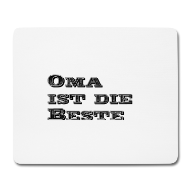 Geschenk Oma Mousepad - Oma ist die Beste