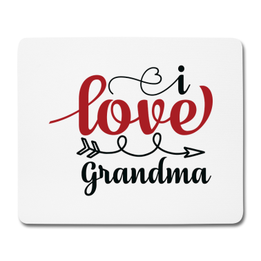 Geschenk Oma Mousepad - Ich liebe Oma