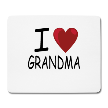 Geschenk Oma Mousepad - Ich liebe Oma