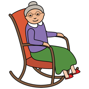 Motiv Oma Großmutter