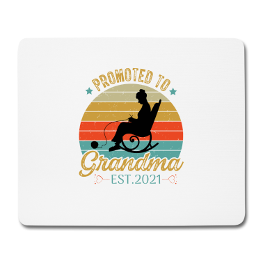 Geschenk Oma Mousepad - Befördert zu Oma