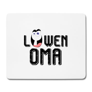 Geschenk Oma Mousepad - Löwen Oma