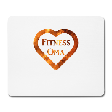 Geschenk Oma Mousepad - Fitness Oma