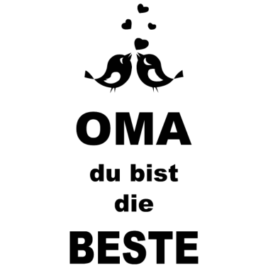 Motiv Oma du bist die beste