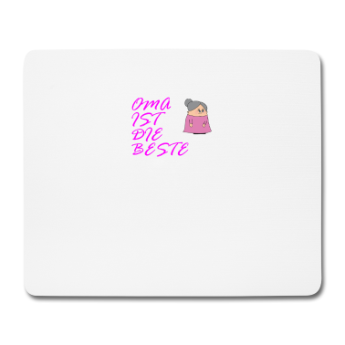 Geschenk Oma Mousepad - Oma ist die beste