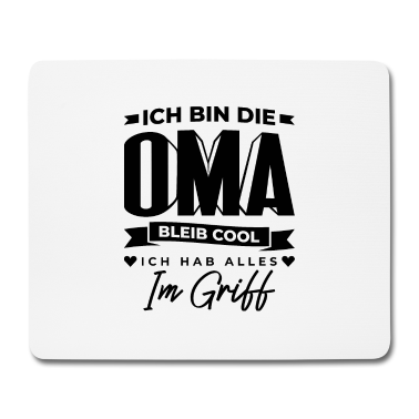 Geschenk Oma Mousepad - Oma Geschenk