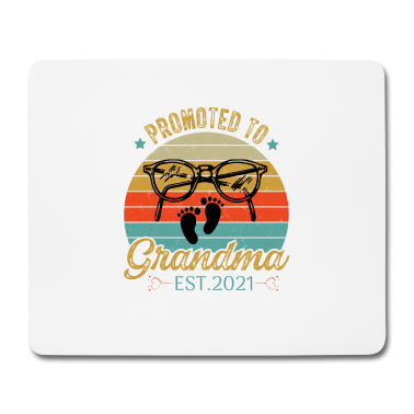 Geschenk Oma Mousepad - Befördert zu Oma