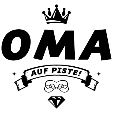 Motiv oma auf piste