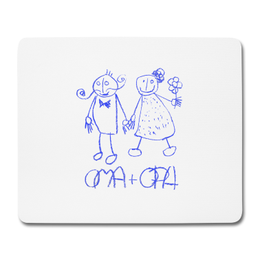 Geschenk Oma Mousepad - Oma und OPa