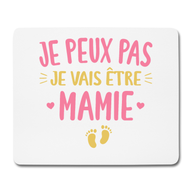 Geschenk Oma Mousepad - Ich kann nicht, ich werde eine Oma Schwangerschaftsankündigung sein