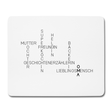 Geschenk Oma Mousepad - Oma Geschenk