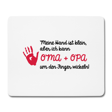 Geschenk Oma Mousepad - Oma+Opa_v2