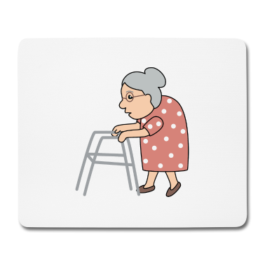 Geschenk Oma Mousepad - Oma Großmutter
