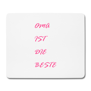 Geschenk Oma Mousepad - Oma ist die beste
