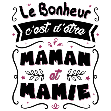 Motiv Geschenk Oma - Das Glück ist, Oma zu sein.