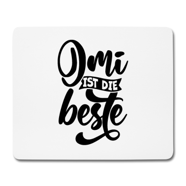 Geschenk Oma Mousepad - Oma ist die beste