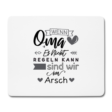 Geschenk Oma Mousepad - Oma Geschenk