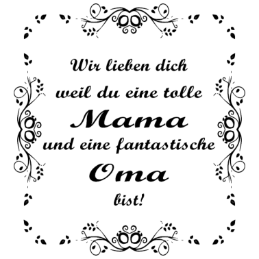 Motiv wir lieben dich oma