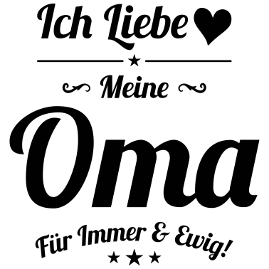 Motiv ich liebe meine oma