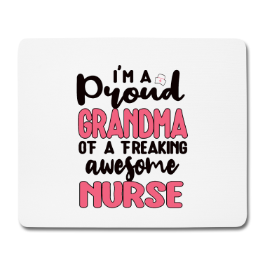 Geschenk Oma Mousepad - Oma Einer Krankenschwester Oma Krankenpflegerin