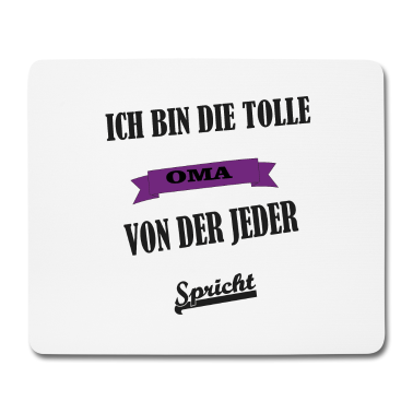 Geschenk Oma Mousepad - Tolle Oma