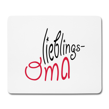 Geschenk Oma Mousepad - Geschenk für Oma - Lieblings-Oma